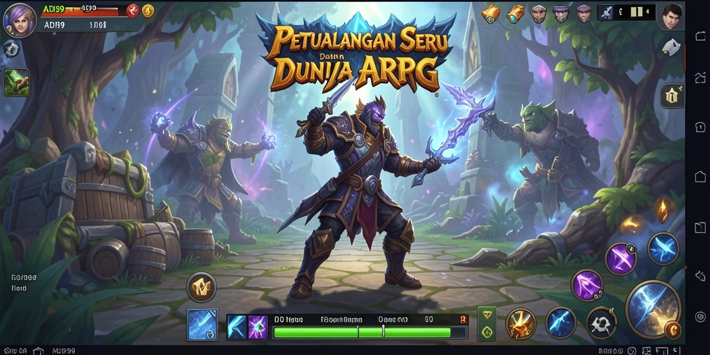Gameplay epik di dunia fantasi ADI99 yang menantang.