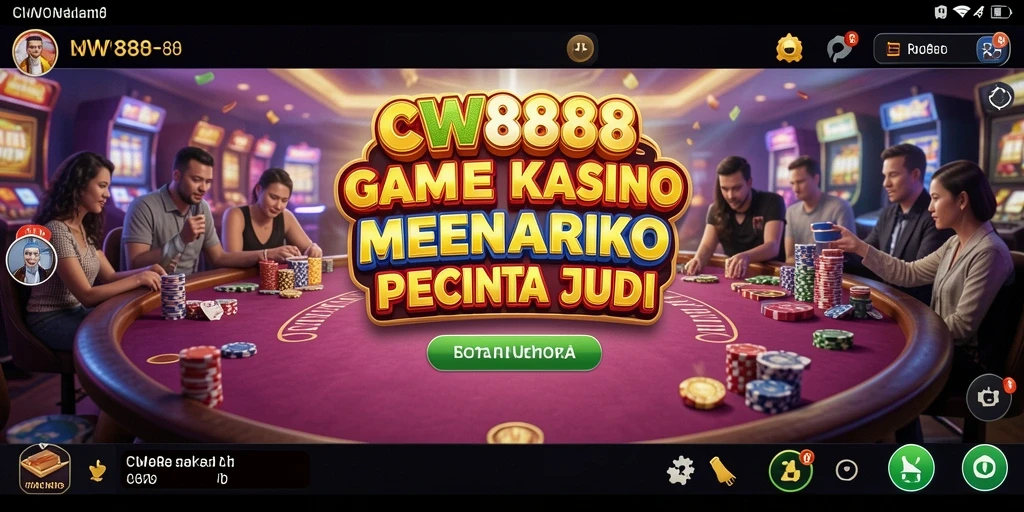 Screenshot dari gameplay seru di CW8888 menampilkan pengalaman Kasino yang nyata.