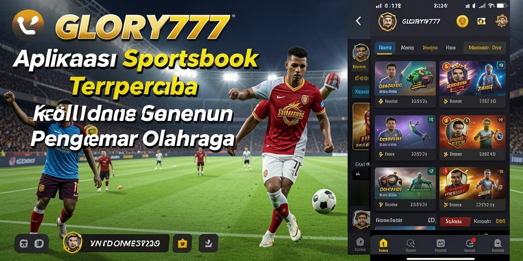 Tampilan gameplay Sportsbook GLORY777 yang menarik dan interaktif.