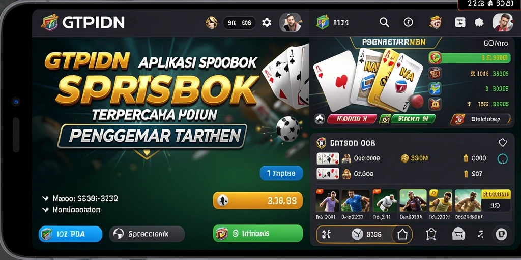 Tampilan antarmuka GTPIDN yang menarik dan informatif untuk pengguna.