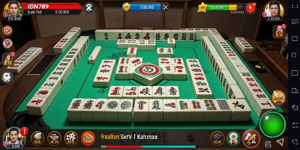 Gameplay seru Mahjong di IDN789 dengan tampilan menarik.