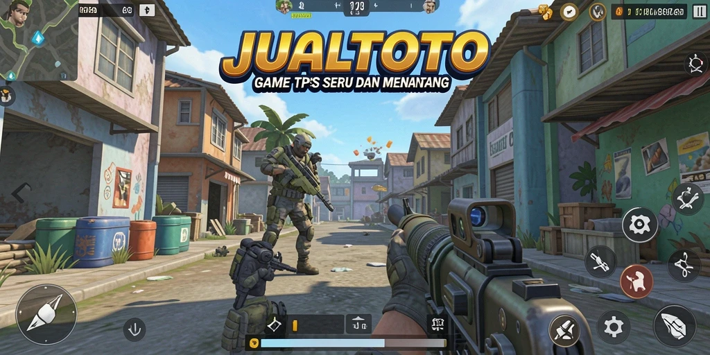 Screenshot gameplay intens dari JUALTOTO