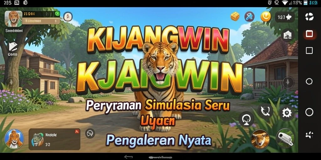 Tampilan gameplay KIJANGWIN yang menakjubkan dan interaktif.