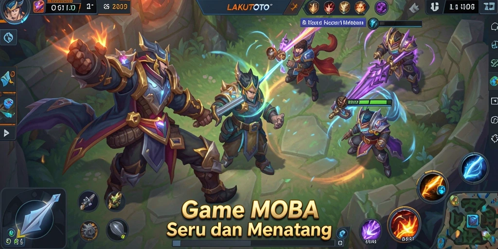 Tampilan menarik dari gameplay seru di LAKUTOTO.