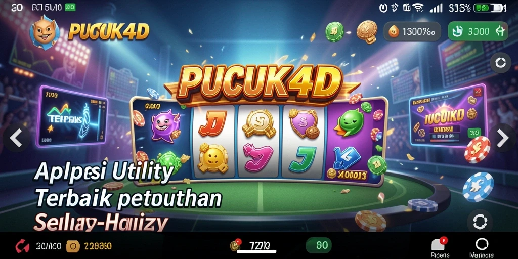 Tampilan antarmuka PUCUK4D yang intuitif dan mudah digunakan.