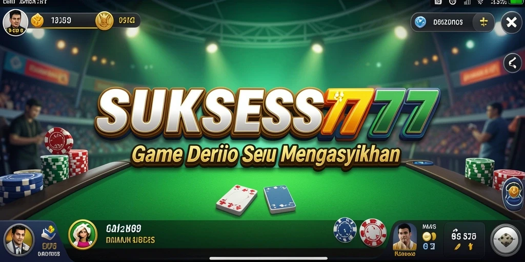 Tangkapan layar gameplay SUKSES777 yang menarik dan seru.